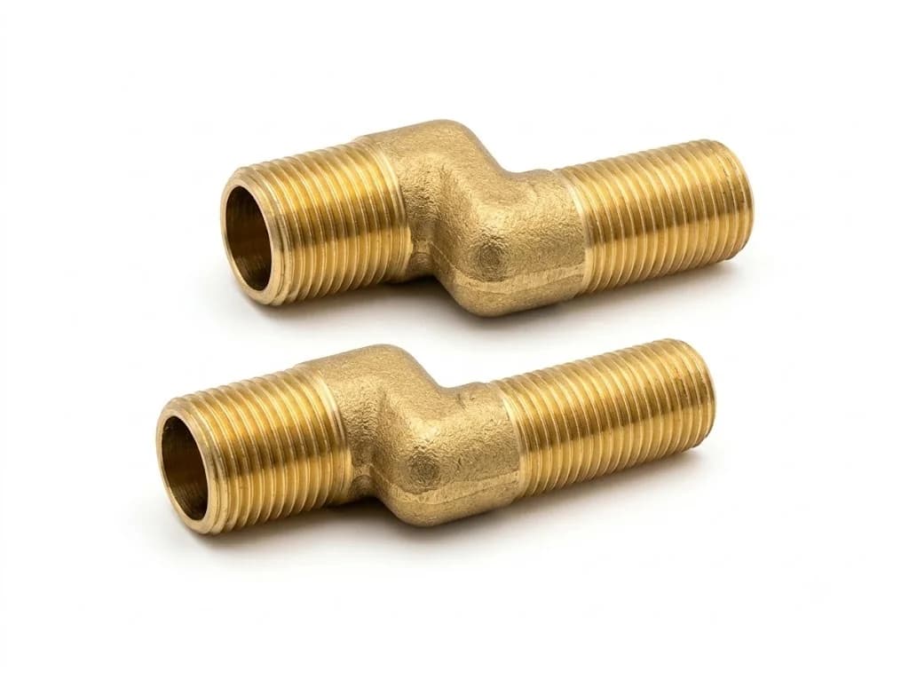 BRASS WALL MIXER LEG SET