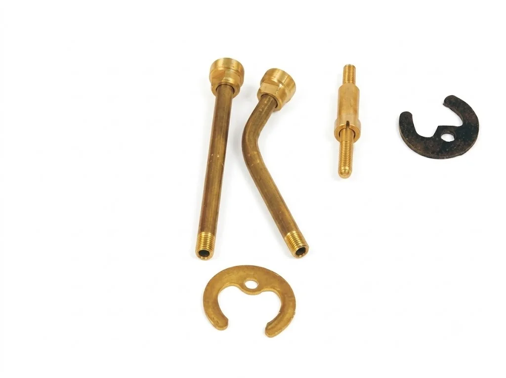 BRASS BASIN MIXER LEG SET COMPLETE