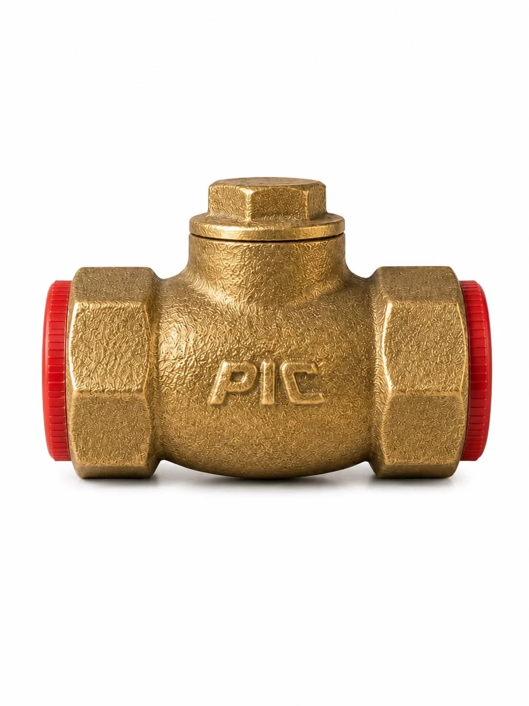 BRASS HORIZONTAL CHECK VALVE COMM.